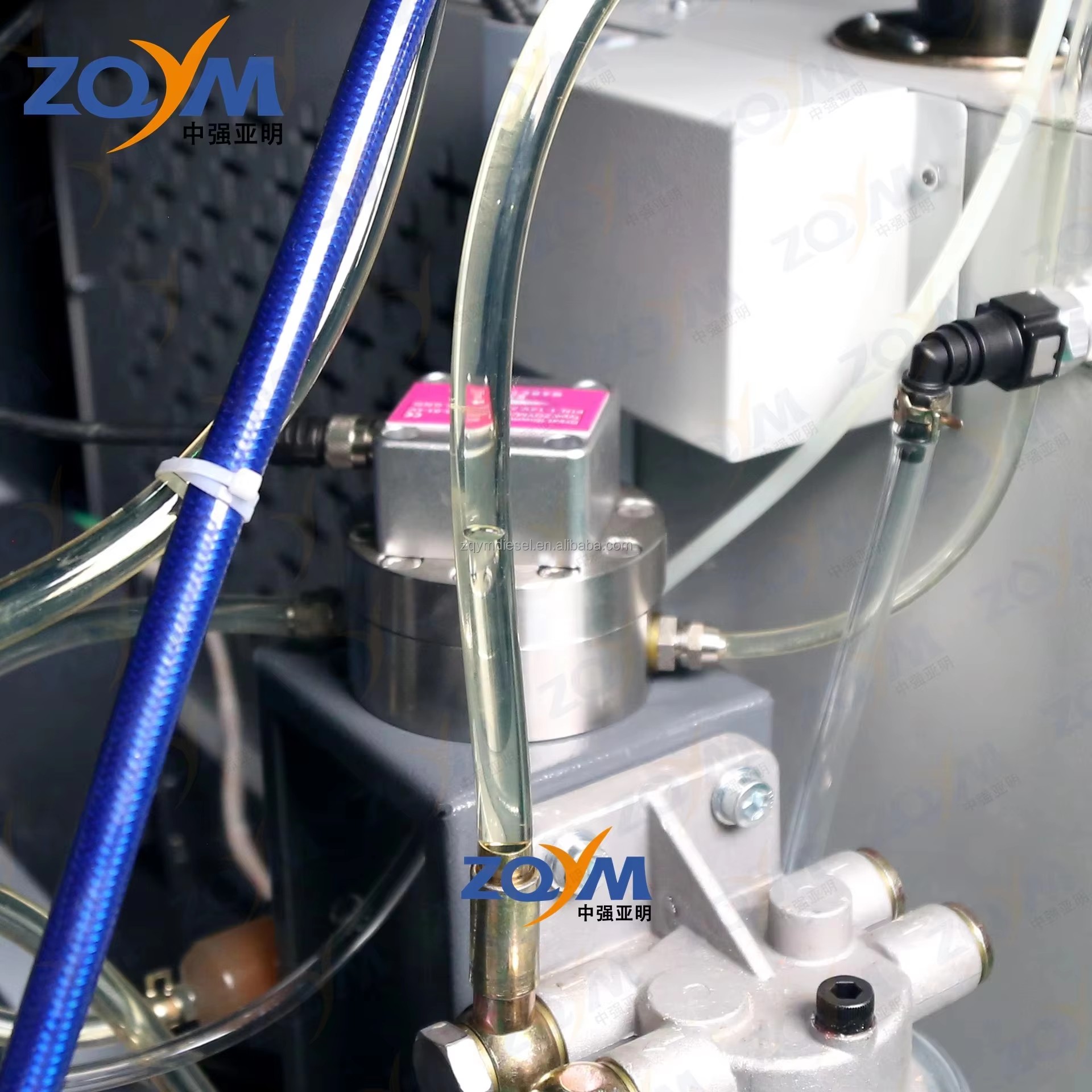 ZQYM Factory Hot Sale Vehicle Tools Common Rail Test Bench Parts Injector Diesel Flow Sensor
